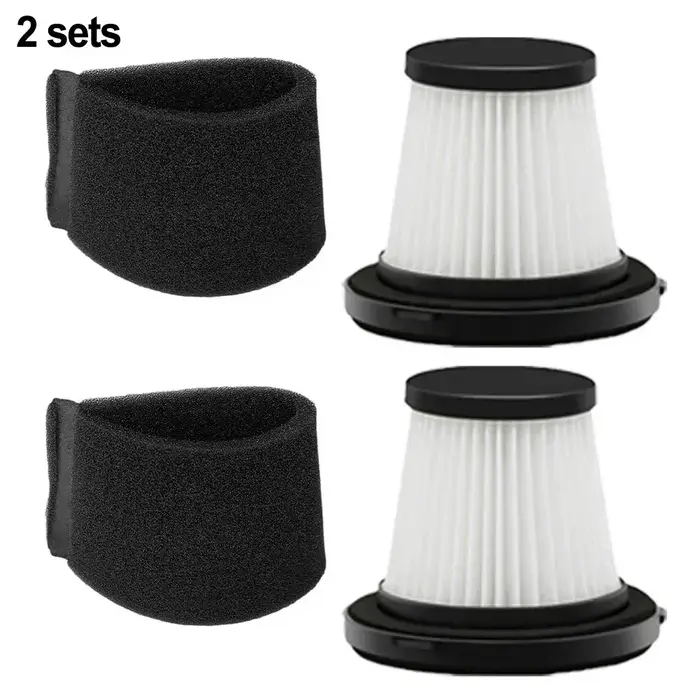 1/2/4 ensembles pour filtre Morse lavable et réutilisable pour accessoires d'aspirateur ménager
