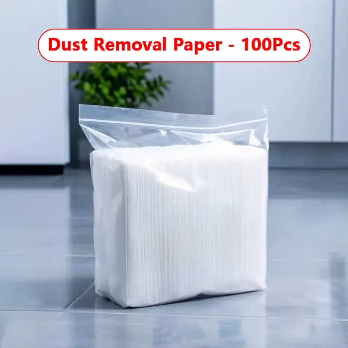 Serpillère en papier électrostatique pour dépoussiérage, serpillère humide et sèche, sans lavage à l