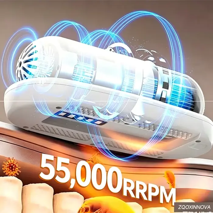 Aspirateur intelligent sans fil pour éliminer les acariens, nettoyeur de literie domestique, machine portative sans fil, robot de nettoyage en profondeur des acariens