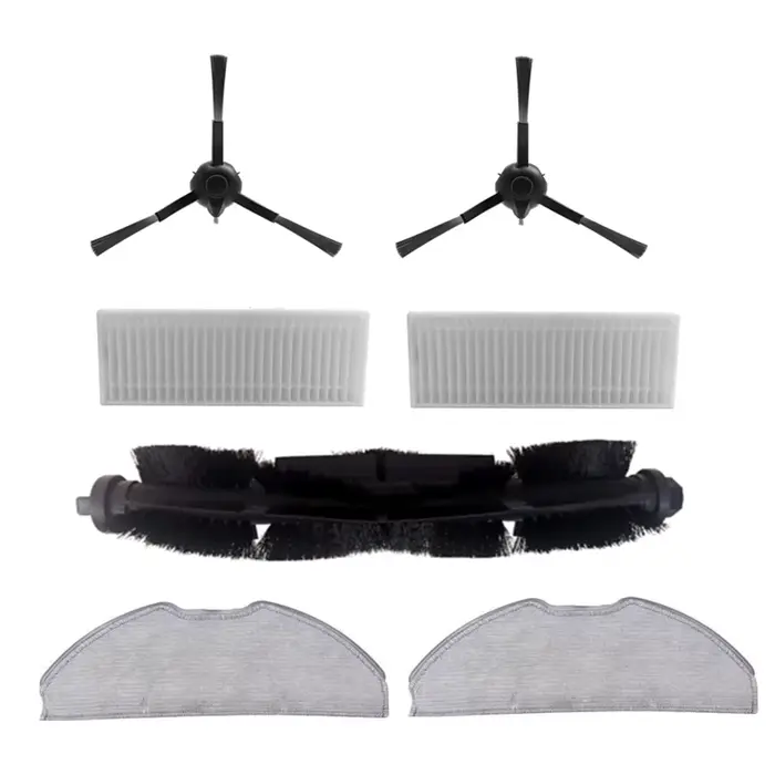 Brosse rouleau brosse latérale filtre HEPA vadrouille gril pour Rowenta RR8587WH X-PLORER S75s + 4 en 1 Laser Robot aspirateur accessoires