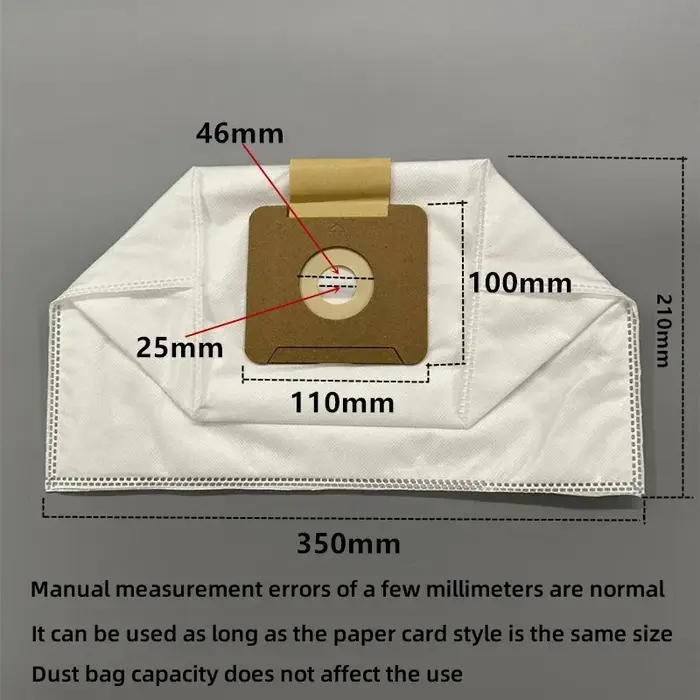 Sac à poussière pour aspirateur Karcher VC2, accessoires, sac filtre, sac poubelle