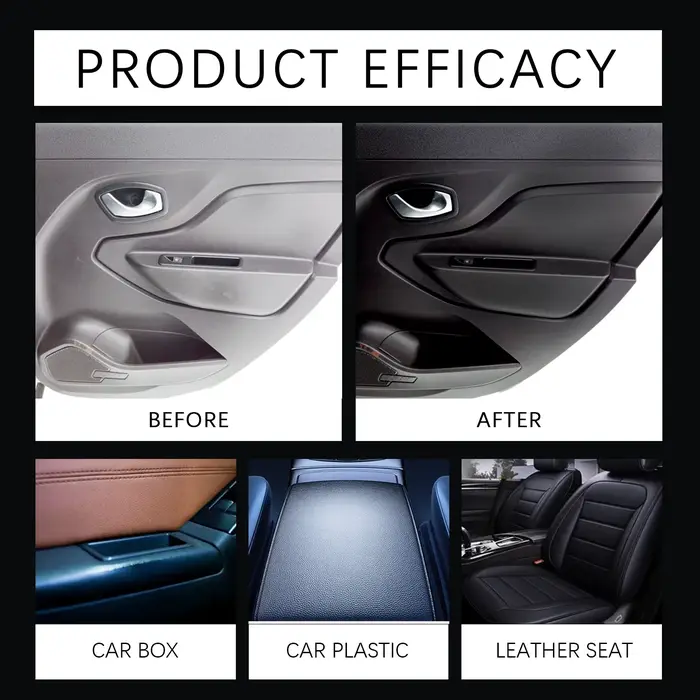 Nettoyant de polissage pour intérieur de voiture