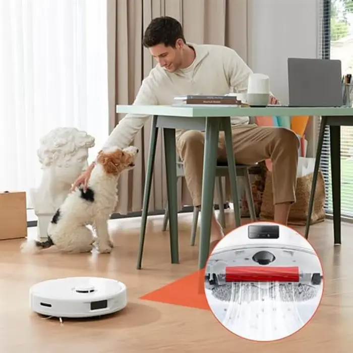 BHBD-ensemble d'accessoires pour aspirateur Robot Roborock Q Revo, sacs à poussière, brosse à roulea