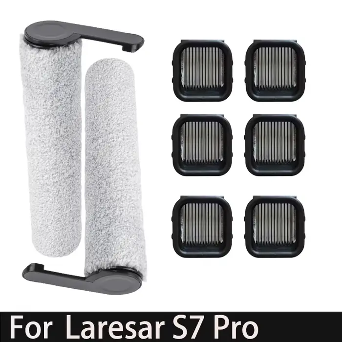 Pour Laresar S7 Pro : Brosse à rouleau pour laveur de sols