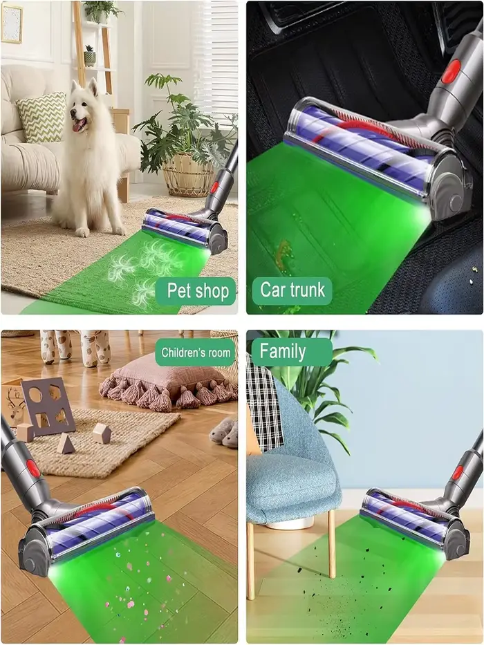 Composants laser verts universels USB pour aspirateur et machines de nettoyage avec affichage lumineux