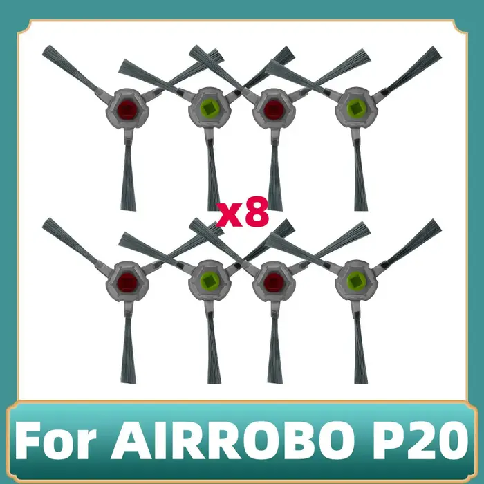 Compatible avec l'aspirateur robot AIRROBO P20 Brosse principale et latérale Filtre HEPA Accessoires Pièces de rechange