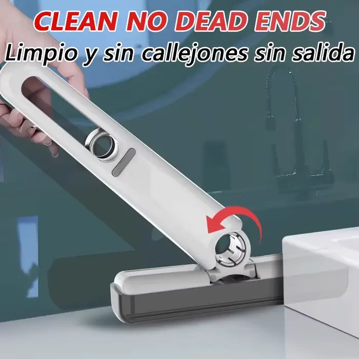 Mini vadrouille auto-presse, puissante et pliante, outils de nettoyage ménager, sans lavage des main