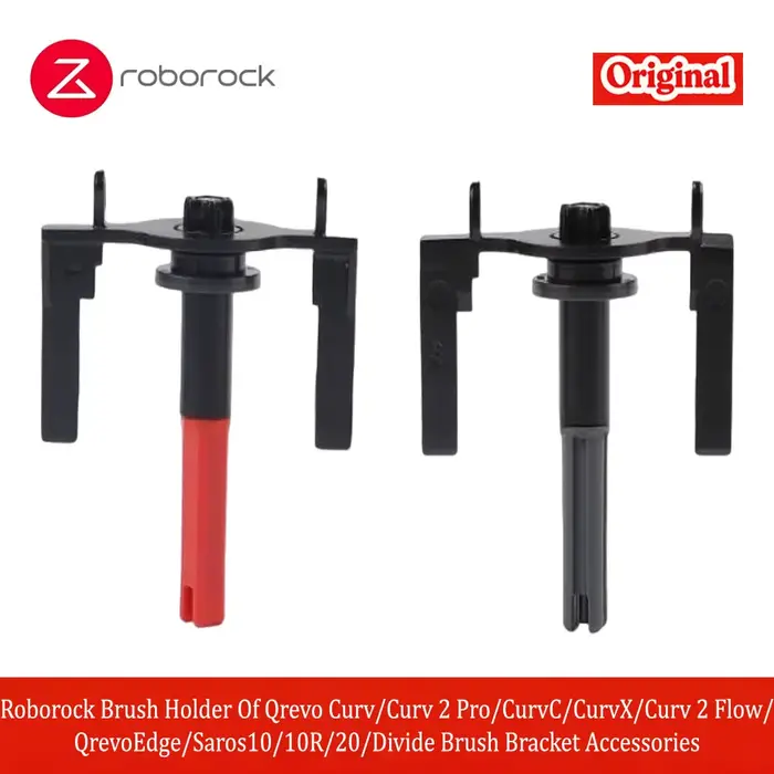 Support de brosse Roborock pour Qrevo Curv/Curv 2 Pro/CurvC/CurvX/Curv 2 Flow/QrevoEdge/Saros10/10R/20/Divide