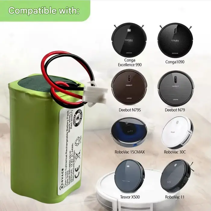 Batterie pour aspirateur Robot 14.8V INR18650 M26-4S1P