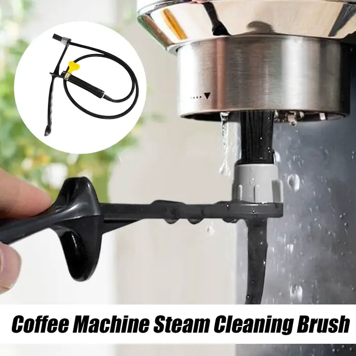 Brosse de nettoyage à la vapeur pour machine à expresso