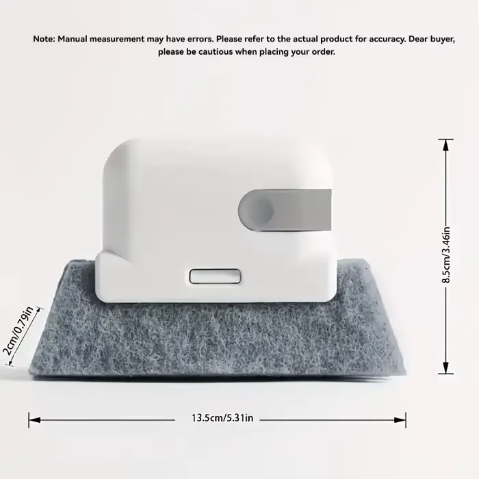 Brosse de nettoyage multifonctionnelle amovible pour fenêtres