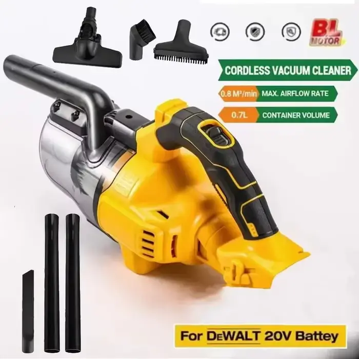 Aspirateur électrique à main 5 en 1 avec moteur puissant de 500 W