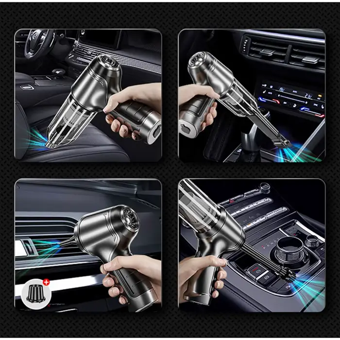 Aspirateur de voiture Robot automatique Machine de nettoyage sans fil accessoires