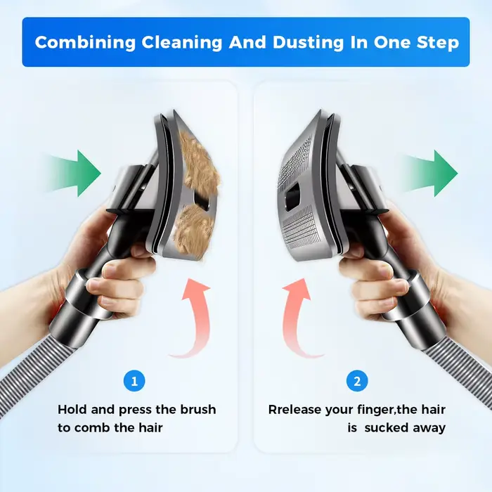 Brosse flexible pour tuyau d'aspirateur Dyson V7 V8 V10 V11 V12 V15