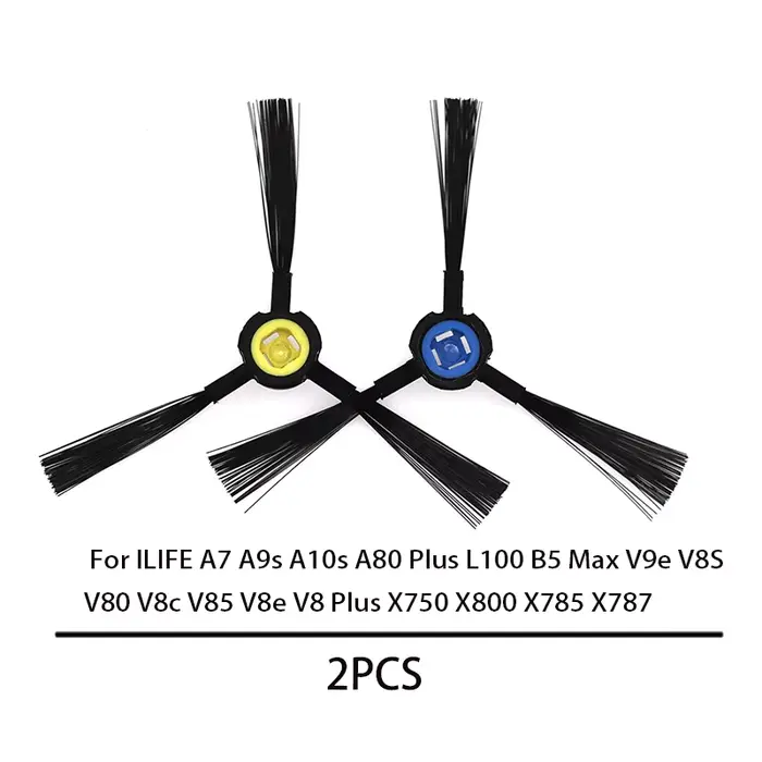 Brosse latérale de rechange pour aspirateur ILIFE A7 A9s A10s A80 Plus L100 B5 Max V9e V8S V80 V8c V