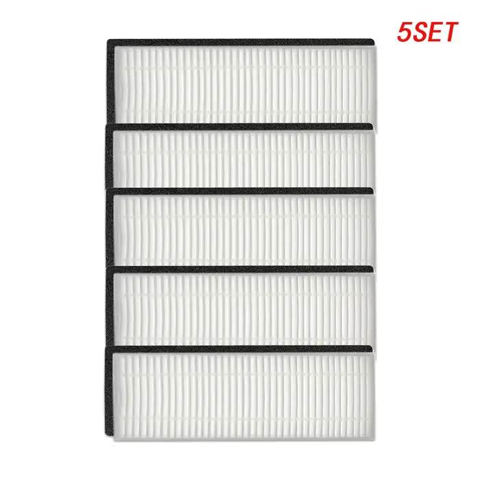 5 ensembles de filtres HEPA pour aspirateur CONGA EXCELLENCE 990 5040 Mamibot EXVAC660 Ecovacs Deebo