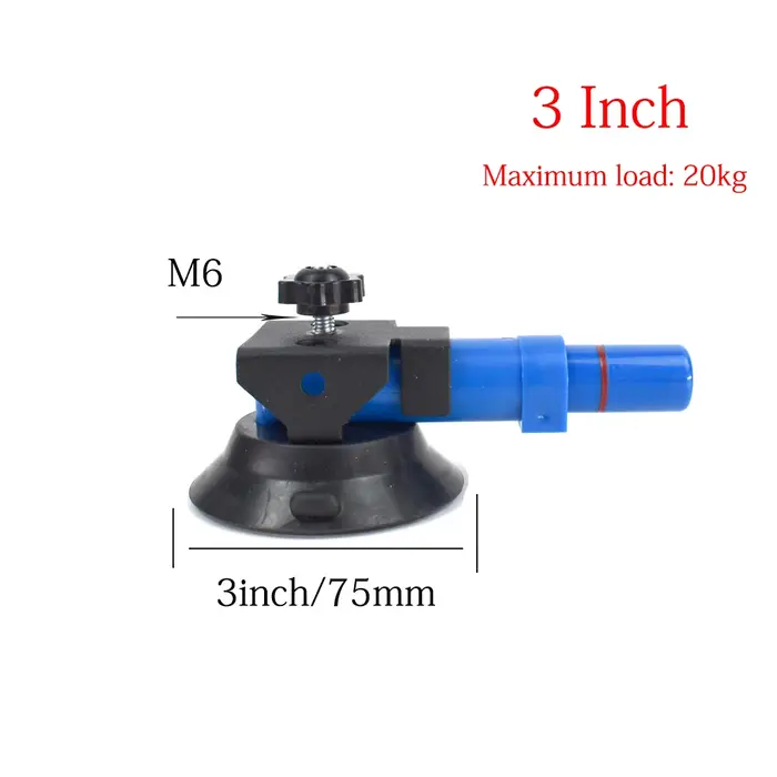 Pompe de normalisation d'aspiration M6, élévateur à vide actif avec plaque concave pour surface incu