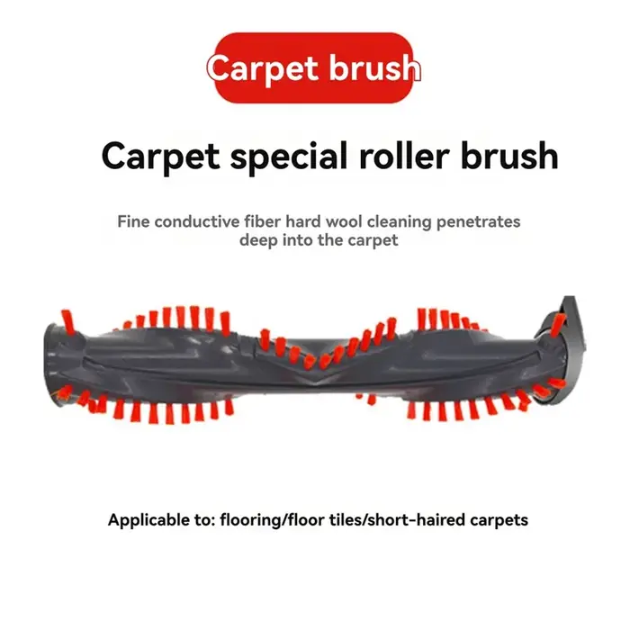 Rouleau de brosse 2 pièces pour aspirateur Shark Duoclean NV800