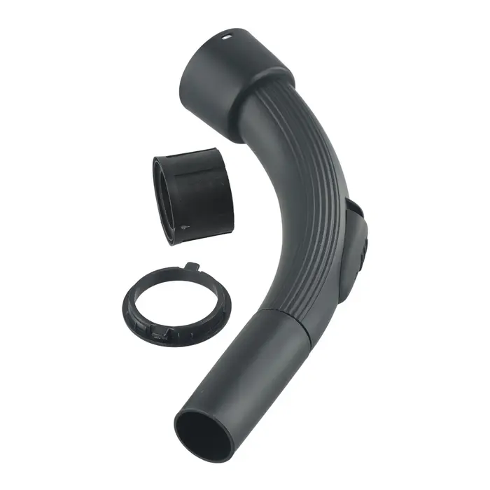Nettoyez sans effort chaque coin et recoin avec la baguette d'aspirateur Black Spare, avec poignée courbée et extrémité de tuyau courbée de 32 mm pour Hoover.