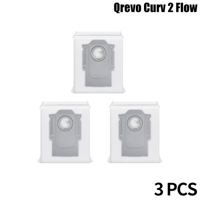 Roborock Qrevo Curv 2 flux Robot aspirateur accessoires sac à poussière brosse latérale principale f