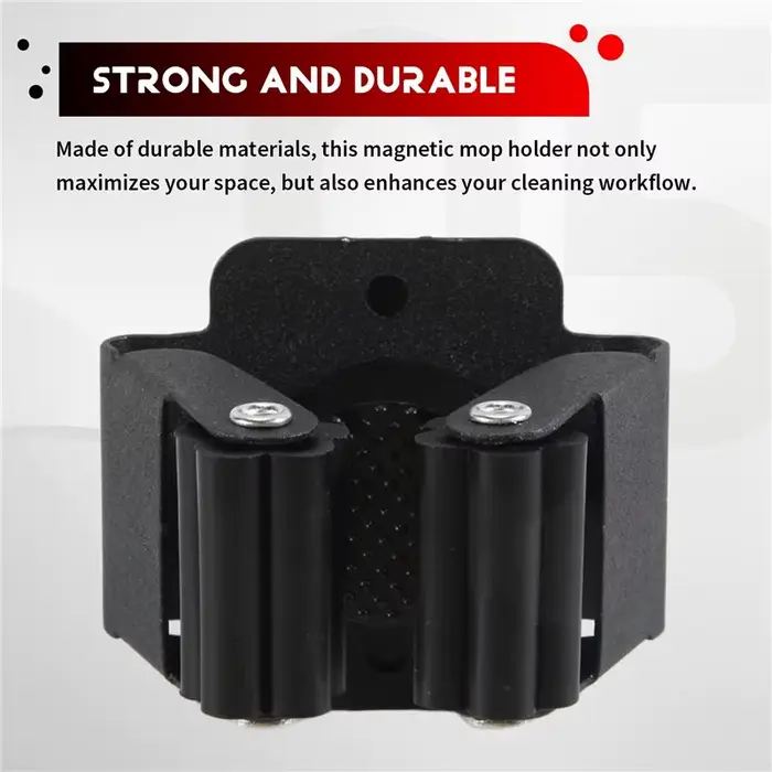 【OFFRE FLASH】 4 supports magnétiques pour balai et serpillière