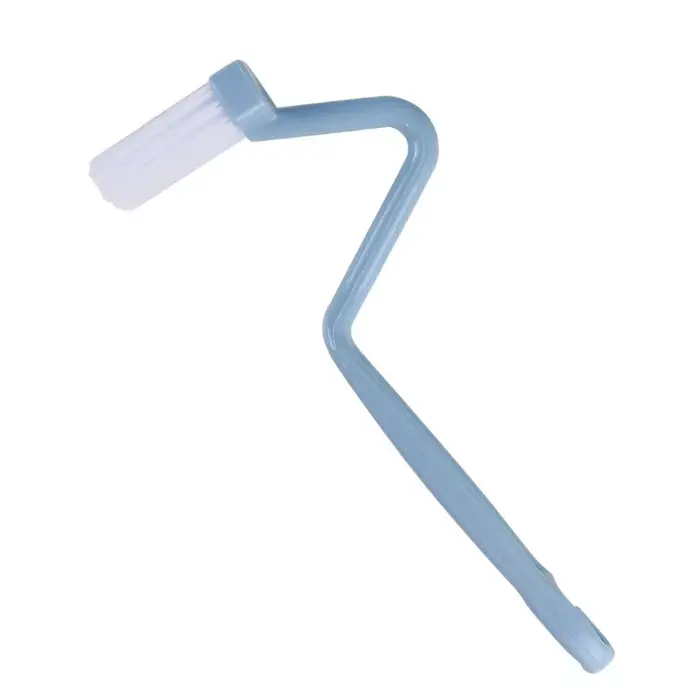 Brosse de nettoyage de toilettes en forme de S