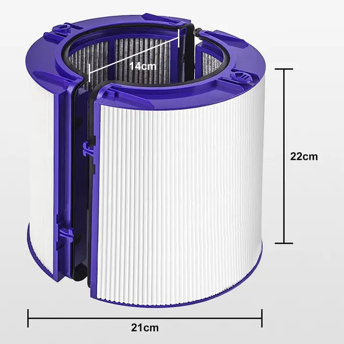 Purificateur d'air HEPA et filtre à charbon pour Dyson