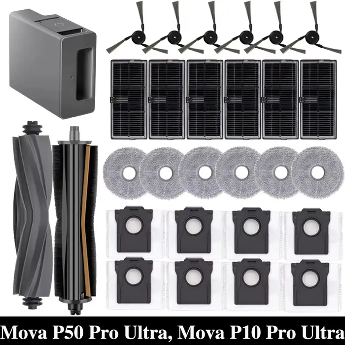 Pièces de rechange pour aspirateur Robot Mova P50 Pro Ultra