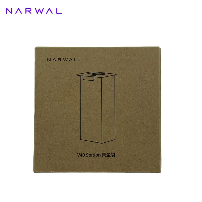 Sacs à poussière antibactériens originaux Narwal pour accessoires d'aspirateur V40 Station