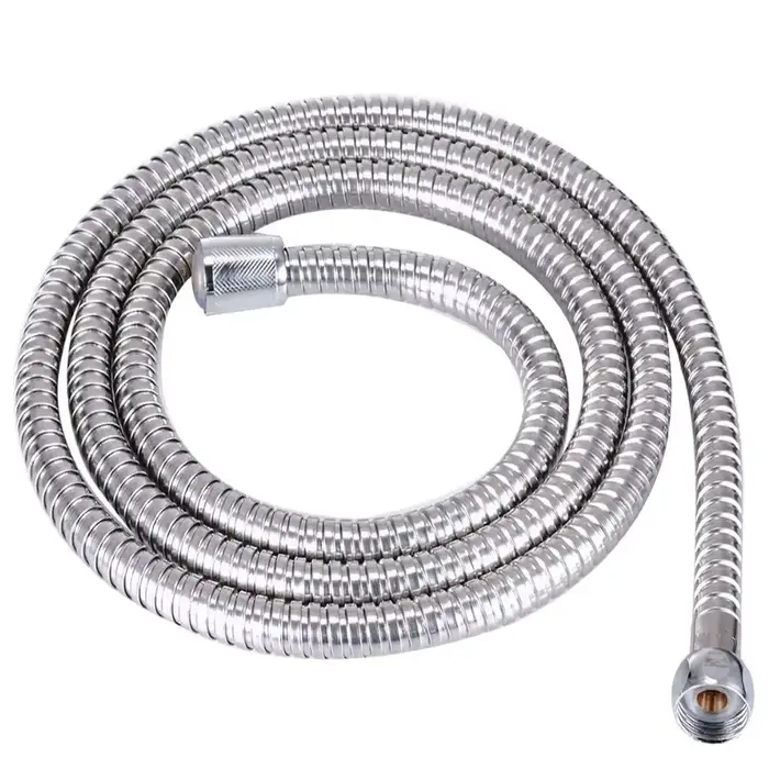 Tuyau flexible pour pommeau de douche en PVC, anti-enroulement, tube d'eau résistant à la pression V