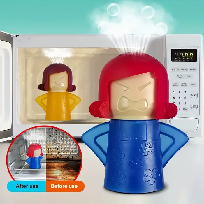 Angry Mama – nettoyeur à vapeur pour four à micro-ondes