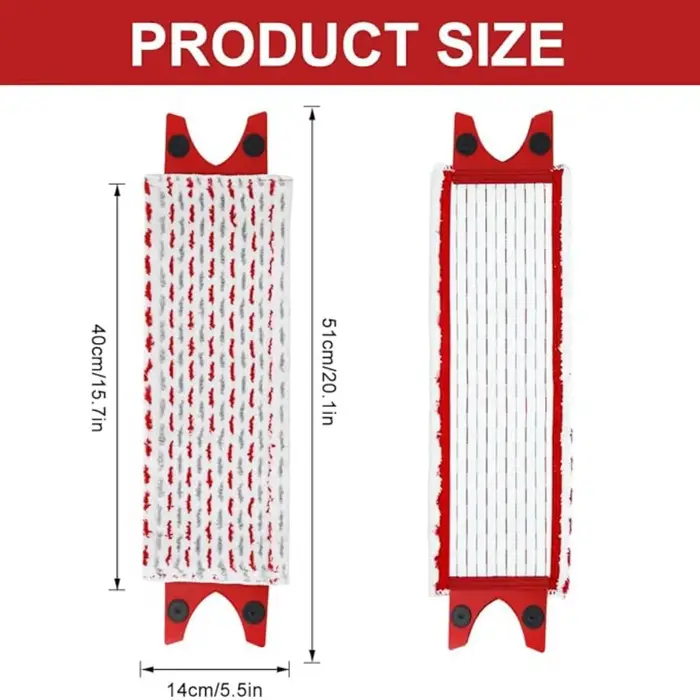 Tampons de vadrouille en microfibre pour ensemble de vadrouilles de sol Vileda Ultramax XL