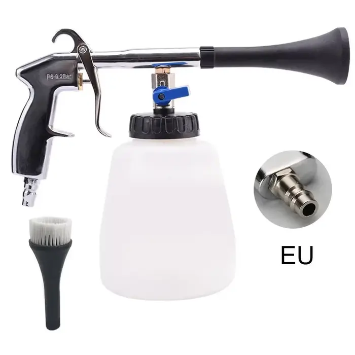 Pistolet de nettoyage pneumatique Tornado pour l'intérieur des voitures