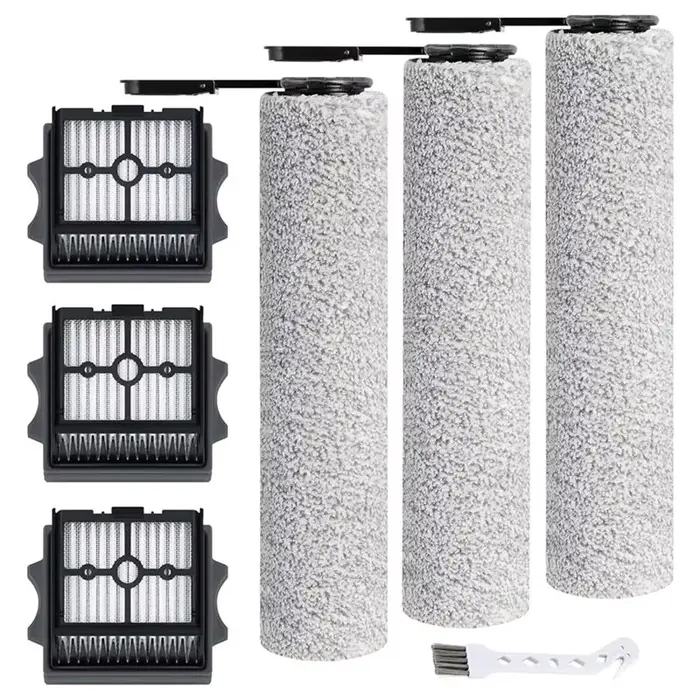 Filtres HEPA et rouleaux de brosse de remplacement pour aspirateur sec et humide Tineco Stretch S6 /Switch S6 /S7