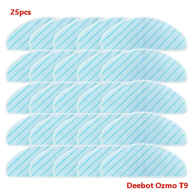 Tissu de vadrouille lavable pour aspirateur électrique Ecovacs Deebot Ozmo T9 AIVI T9 PRO T9 MAX T9