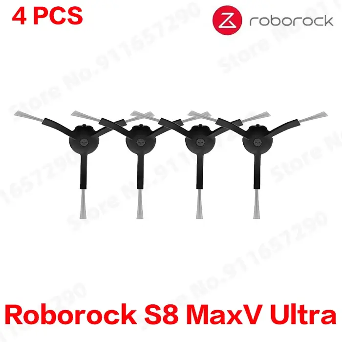 Pièces détachées pour robot aspirateur Roborock S8 MaxV Ultra : brosses latérales principales, chiff