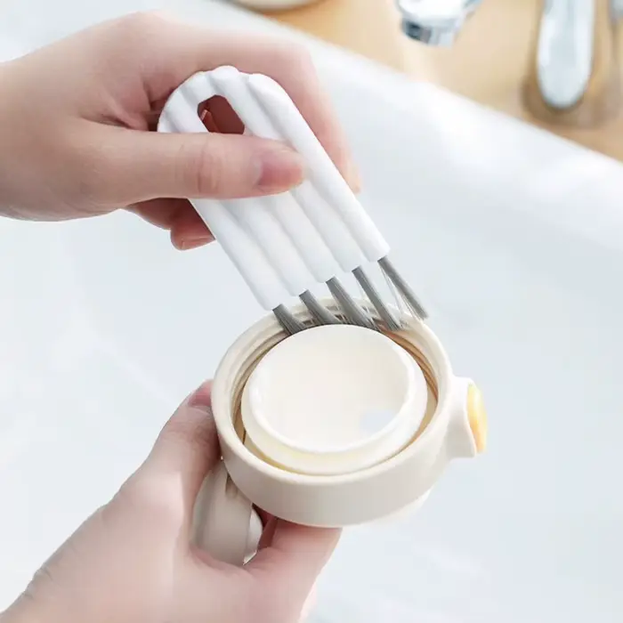 Couvercle de bouteille brosse ensemble de clavier outil
