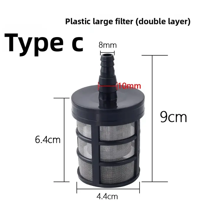 Petit écran filtrant, pièces de pulvérisateur