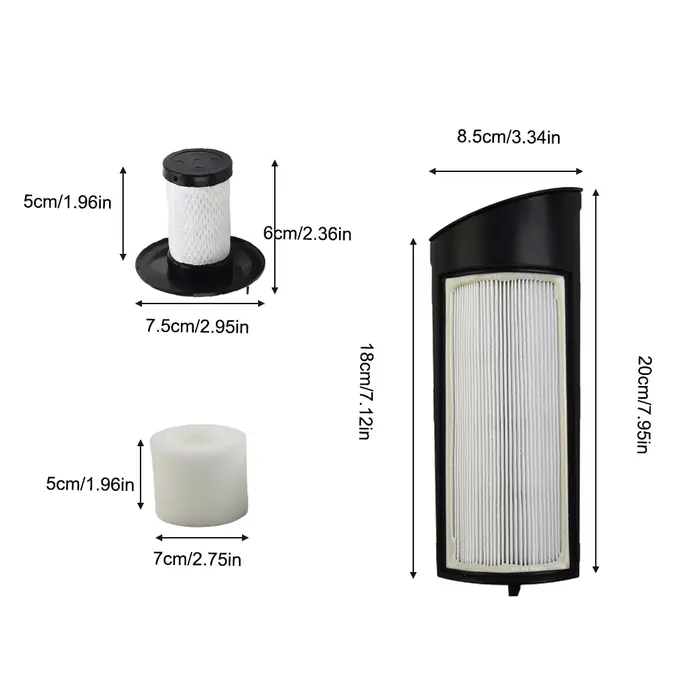 Kits de filtres en mousse pour aspirateur Shark VERTEX Pro