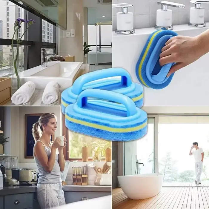 Brosse de nettoyage ménager avec manche