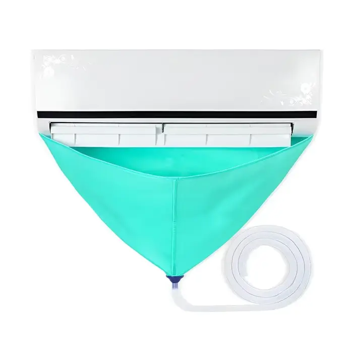 Kit de nettoyage de climatiseur avec housse anti-fuite, ensemble complet de nettoyant pour climatise