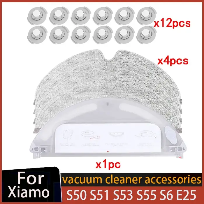 Boîte de réservoir d'eau pour aspirateur Robot Xiaomi Roborock S5 S6 S50 S51 S52 S55 S60 S61 S65 E25 E35 E20 T4 T6 Mi