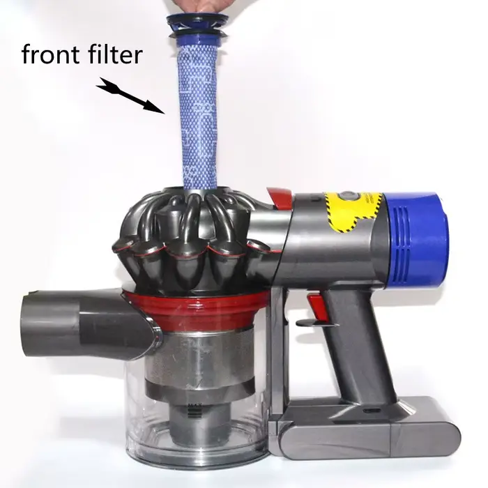 Pièces de rechange pour aspirateur balai sans fil Dyson V6 V7 V8 DC58 DC59 absolu 965661 -01 Filtre HEPA pré-filtre efficace