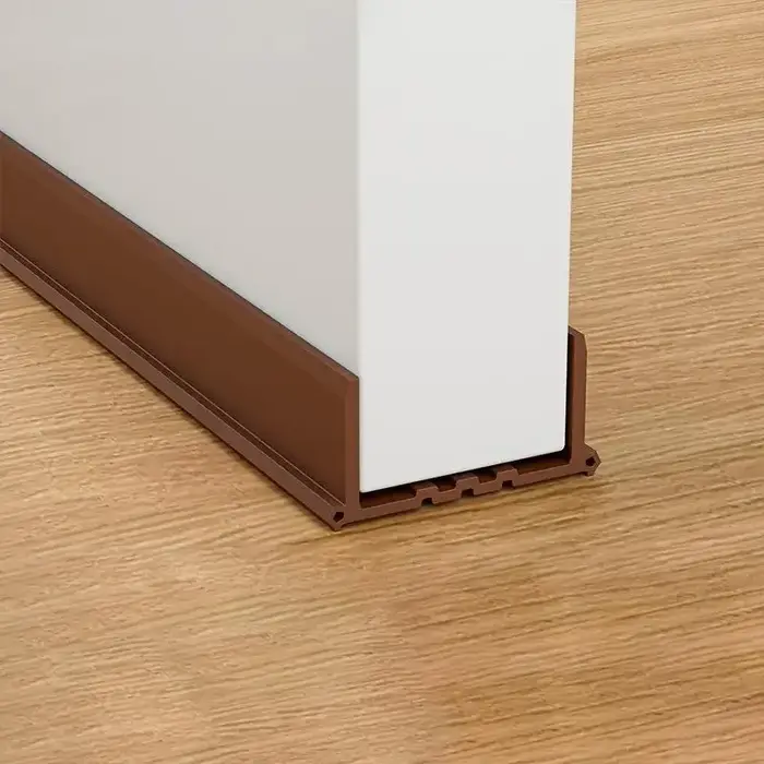 Joint inférieur de porte haut de gamme – Réduction du bruit, coupe-vent et étanche – Installation fa