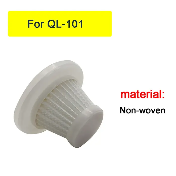 2 pièces pour QL-101 monté sur voiture aspirateur filtre élément filtrant