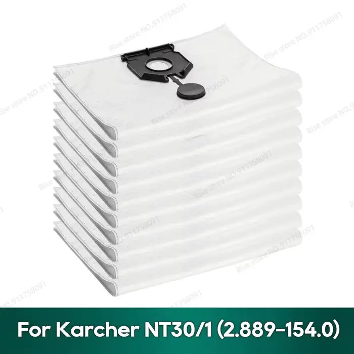 Sac à poussière Compatible pour Karcher NT 30/1 Ap L