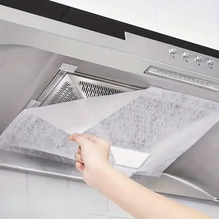 Filtres de hotte aspirante robustes - Couvertures en maille absorbant l'huile pour la ventilation de cuisine