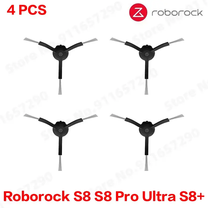 Roborock-Pièces de rechange pour aspirateur robot S8 Pro Ultra S8 +, vadrouille Everths, brosses lat