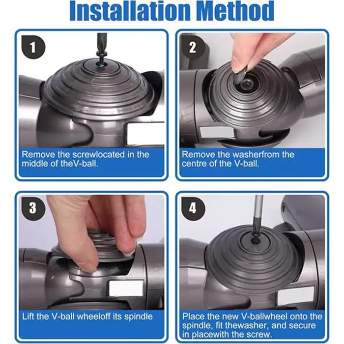 Pour Dyson V7 V10 V11 V15 accessoires pour aspirateur 100W adaptateur de connecteur de tête d'aspiration à entraînement