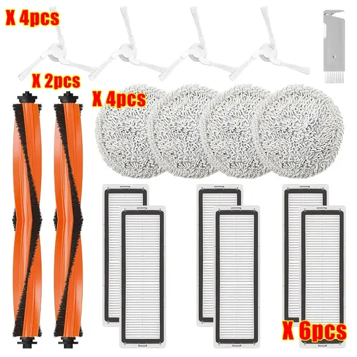 Tampons de vadrouille pour aspirateur robot Xiaomi STYTJ06ZHM & ata jia Pro